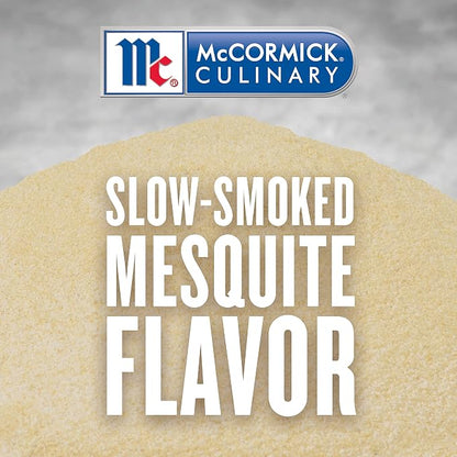 McCormick Culinary Mesquite Grill Seasoning, 22 oz - One 22 Ounce Container of BBQ Mesquite Seasoning for Premium Slow-Smoked Flavor, Best on Grilled Steaks, Chicken, Vegetables and More