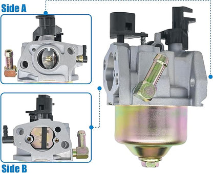 951-15236 Carburetor Replacement for Craftsman Troy Bilt Storm 2410 2420 SB410 24" Snow Blower, 751-15236 Carb Replace 31AS6BN2711 208CC Engine 31AS6BEE793 SnowBlower