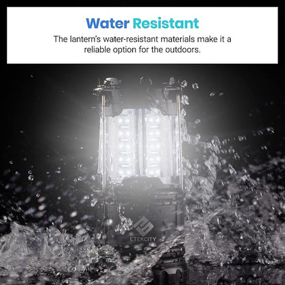 Etekcity LED Camping Lanterns, Battery Operated, 2 Pack | Power Outages, Hurricane Preparedness, Camping, Emergency Kit, Water Resistant, Collapsible Design, Batteries Included