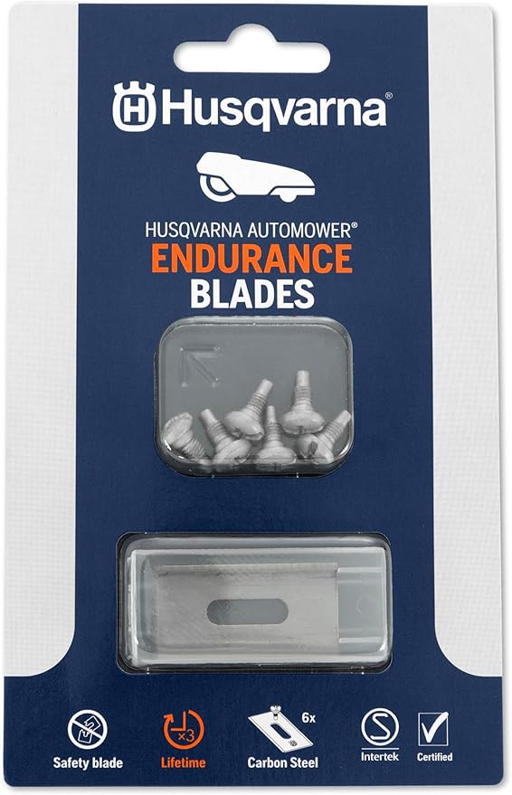 Husqvarna 595084411 Endurance Automower Blades, Silver