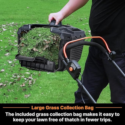 LawnMaster CLM2413A Cordless 13-Inch Lawn Mower 24V Max with 2X4.0Ah Battery and a Charger