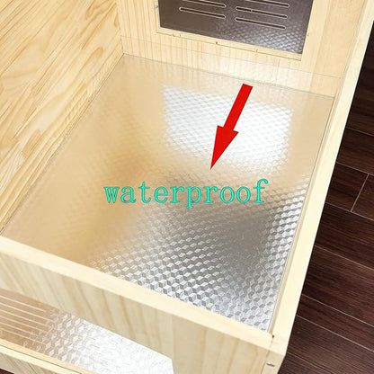 Brooder Box for Chicks Pine Wood Chicken brooder Box with Thermostat & Heating Lamp & 4Wood Legs，Solid Panels Chick brooder for Chicks, Ducklings, Hamsters, Guinea Pigs - Chew-Proof (40x21x21 in)