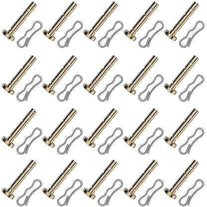 20 pcs 738-04124A Shear Pins and 20 pcs 714-04040 Cotter Pins for MTD Craftsman Cub Cadet Troy Bilt SnowBlowers 738-04124 738-05273