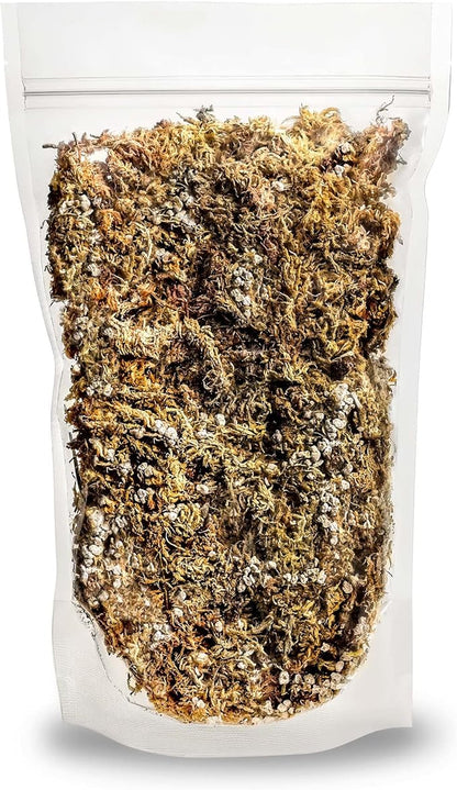 Gardenera Sphagnum Moss Potting Mix for Carnivorous Plants - 10 Quart - Moss and Perlite Blend for Potting Venus Fly Traps, Sarracenia, Pitcher Plants (2 Bags of 5QT)