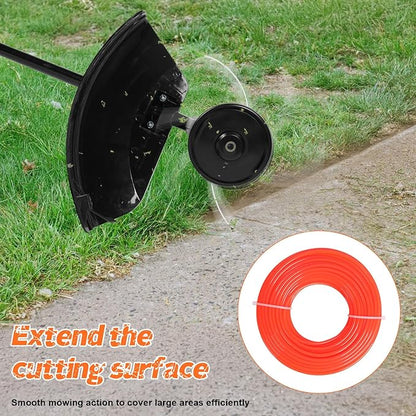 52CC Gas Lawn Mower - Powerful 2-Stroke Yard Trimmer, Durable Gas-Powered Brush Cutter, for Gardening Enthusiasts, DIY Backyard Tool