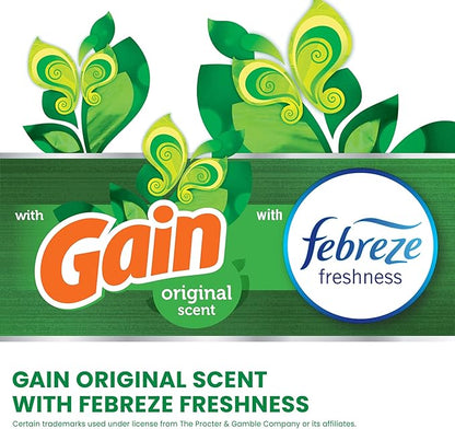Glad ForceFlex Tall Kitchen Trash Bags, 13 Gallon, Gain Original, 140 Count (Package May Vary)
