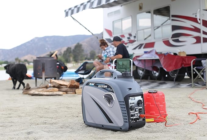 Pulsar 2,300W Portable Gas-Powered Quiet Inverter Generator With USB Outlet & Parallel Capability, Carb Compliant, G2319N