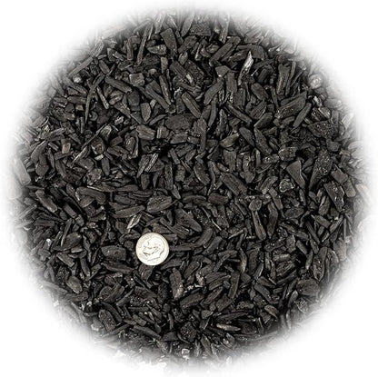 GARDENERA Horticultural Charcoal for Indoor Plants [2-Quart Bag] Black Diamond Soil Amendment for Orchids, Terrariums, and Gardening