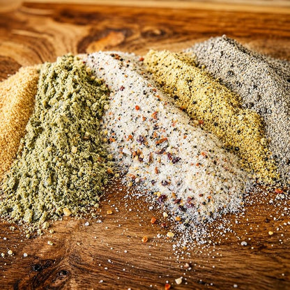 Hi Mountain SALAMI Seasoning Kit | Complete Salami-making kit with seasoning, cure & 10 casings. Beef, pork, venison, deer, elk & wild game. Makes up to 18 lbs