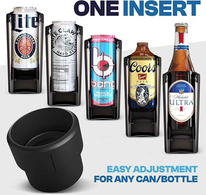 Frost Buddy XL Can Cooler - Fits 12/16/20/24 oz Cans & Bottles | Keeps drinks chilled 12+ hrs | No sweat, no condensation | Fits slim & standard cans | Durable, portable design