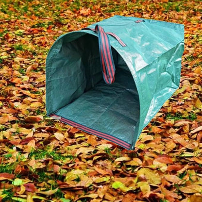 Leaf Bag Holder – Collapsible Yard Waste Bag, Reusable Garden Debris Bag for Leaves, Lawn Trash, Camping, Parties & Laundry