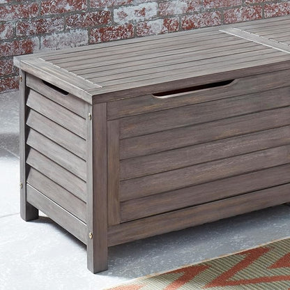 Homestyles 5664-25 Maho Deck Box, Grey