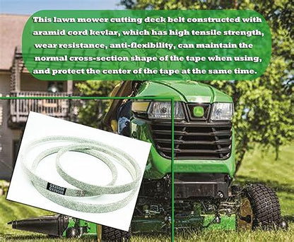 GX20006 1/2"x 89" Lawn Tractor Transmission Drive Belt for John Deere M110367 for Husqvarna 532124525 532126520 AYP GX20006