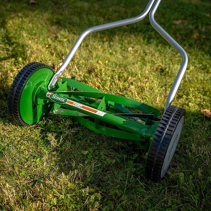 Scotts Outdoor Power Tools 304-14S 14-Inch 5-Blade Push Reel Lawn Mower, Green