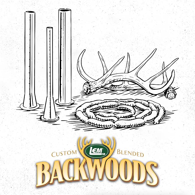 LEM Products Backwoods Garlic Fresh Sausage Seasoning, 12 oz Packet | Pre-Measured Seasoning for Wild Game and Domestic Meat, Seasons Up to 25 Pounds of Meat for Homemade Sausages