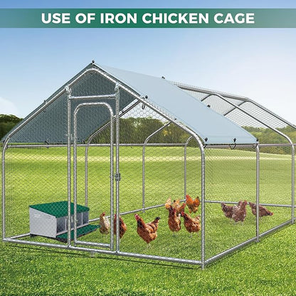 Chicken Nesting Boxes with Rollout Egg Collection – 4-Compartment Metal Hen Nest Box with Removable Trays, Slanted Roof & Ventilation, Wall Mount or Standing for Backyard Poultry Coop, Green