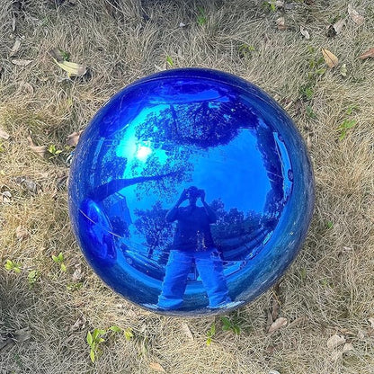 Big Shiny Balls Giant Inflatable Mirror Balls for Events & Decor - Party, Advertising, Shows, Stage Decoration - Hanging & Standing-Various Sizes & Colors - Blue (1.5m/4.92ft)