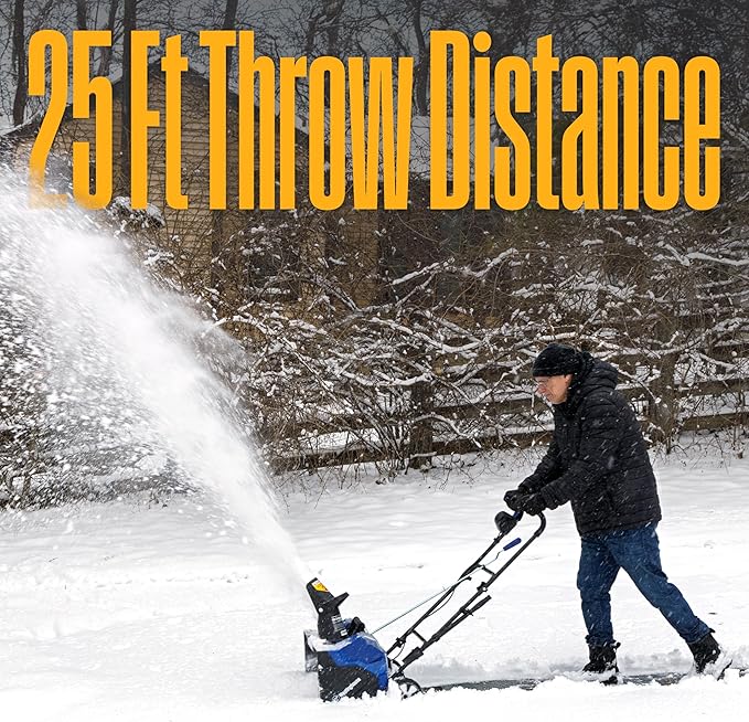 Westinghouse WSnow18T 48V Cordless Snow Blower 18 Inch Tool, Steel Auger, Brushless Motor, 25ft Throwing Distance, Plows 650lbs/min, Compatible with Snow Joe Batteries (Battery & Charger Not Included)