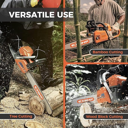 15 Inch Chisel Chainsaw Chain .050 .325 64DL for Husqvarna 50 55 455 Rancher Jonsered 325 Dolmar (3 Pack) (20YO-6)